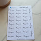 This Year Text Script Stickers