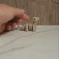 Baby Brachiosaurus Skeleton Flexible 3D Printed Keychain