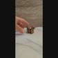 Squirrel Flexible 3D Printed Keychain