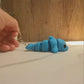 Dolphin Flexible 3D Printed Keychain
