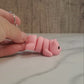 Pig Flexible 3D Printed Keychain