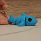 Shark Flexible 3D Printed Keychain