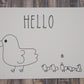 Duckling Duck Greeting Card