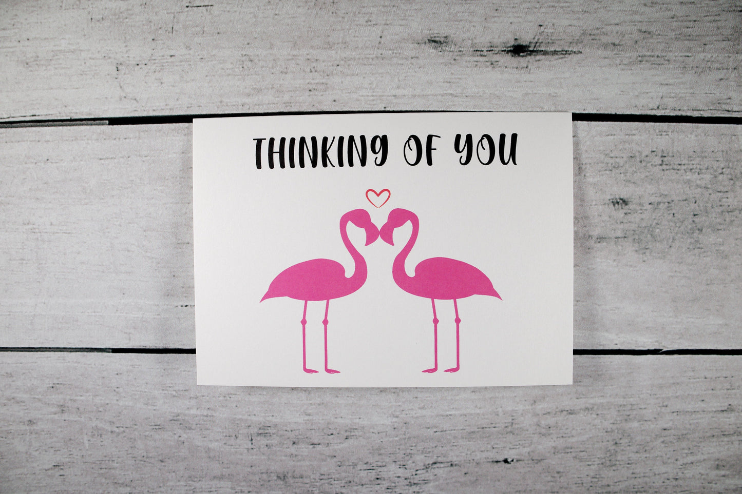 Flamingo Greeting Card