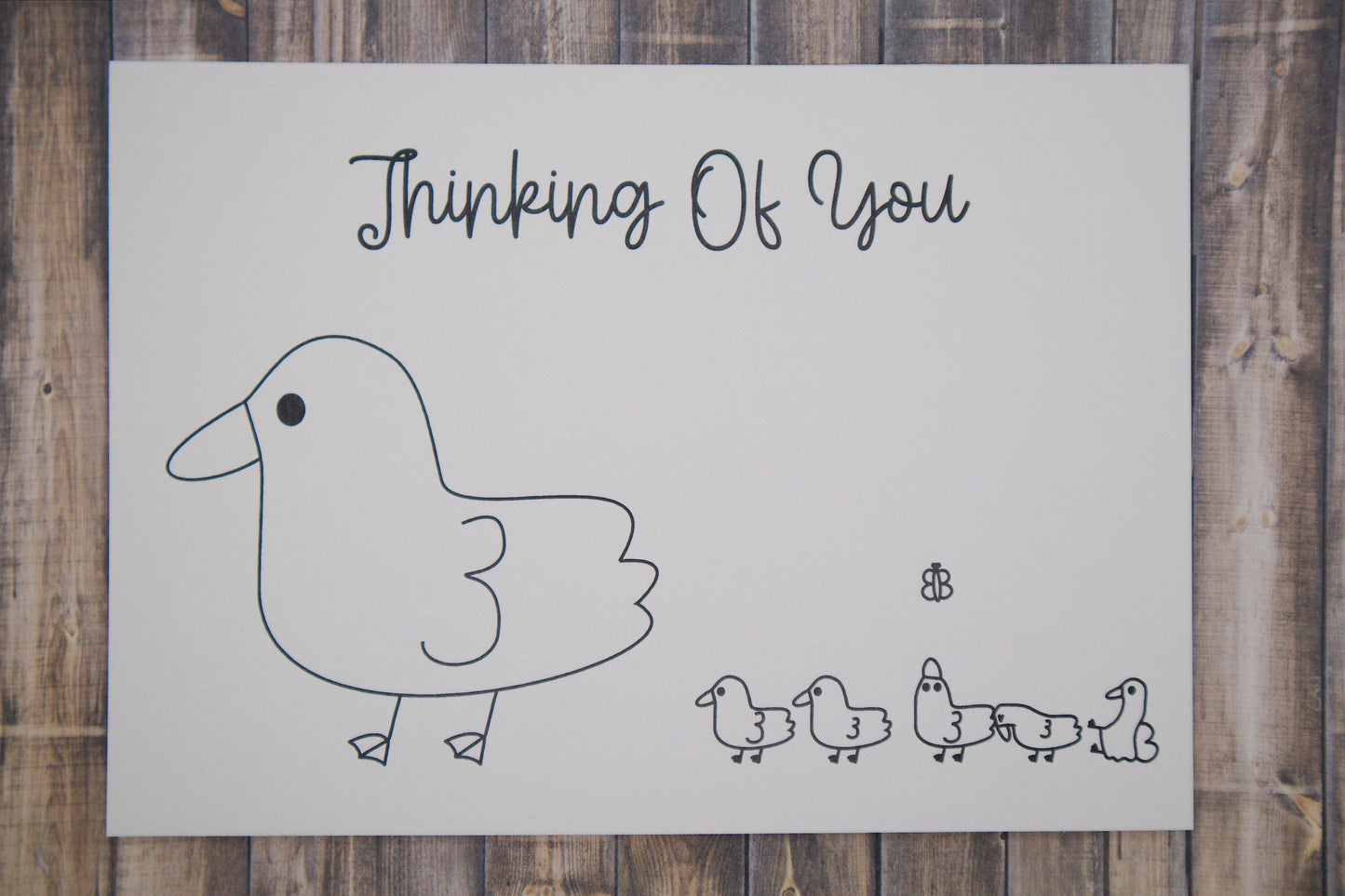 Duckling Duck Greeting Card