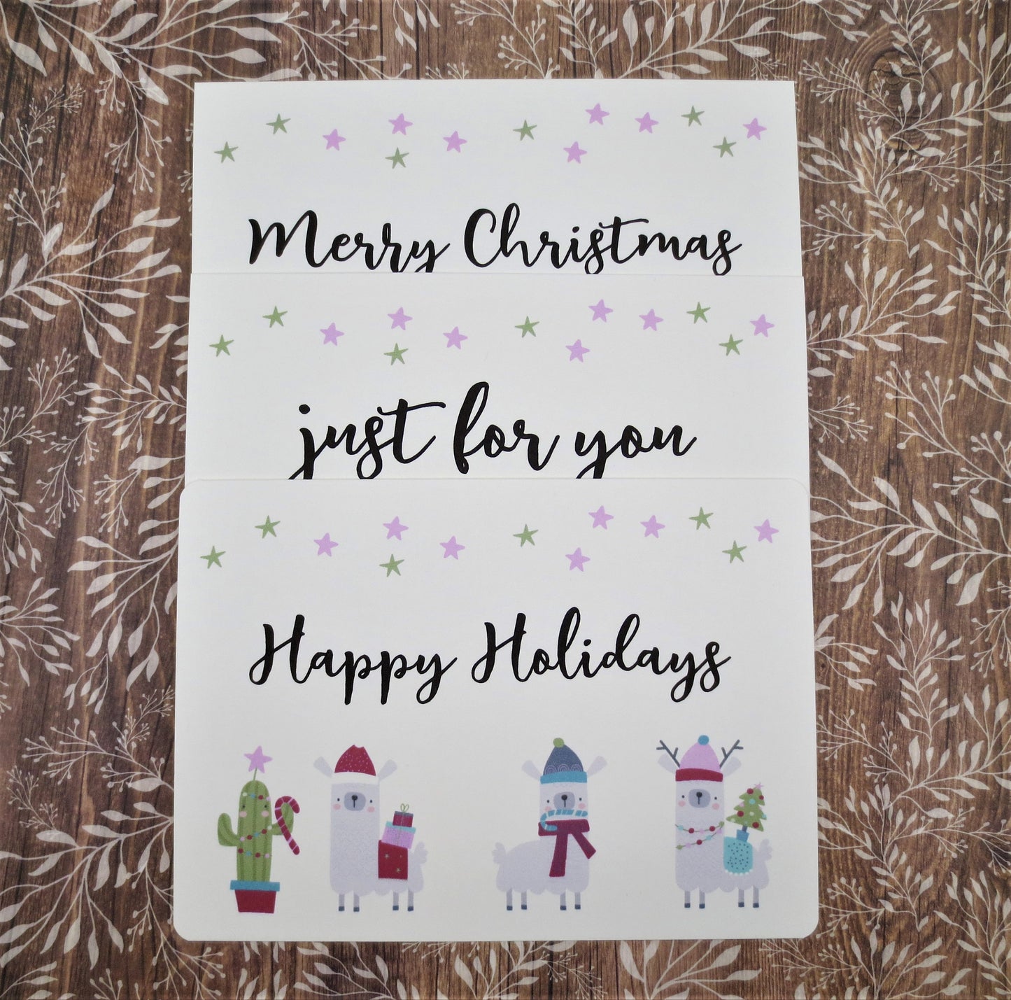 Llama Christmas Holiday Greeting Cards