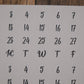 Date Planner Round Stickers Style A