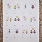 Llama Christmas Labels l Holiday Gift Tags l Llama Present To From Stickers