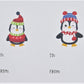 Penguins Christmas To From Stickers l Holiday Gift Tags l Penguins Gift Recipient Labels
