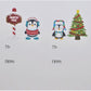 Penguins Christmas To From Stickers l Holiday Gift Tags l Penguins Gift Recipient Labels