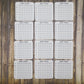 Weekly Water Tracker Stickers