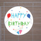 Happy Birthday Round Stickers