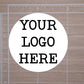 Custom Stickers 2" Round Labels On A Roll | Print Your Logo, Design, or Any Text | Personalized Round Stickers | Custom Business Labels