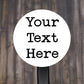 Custom Stickers 2" Round Labels On A Roll | Print Your Logo, Design, or Any Text | Personalized Round Stickers | Custom Business Labels