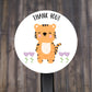 Thank You Stickers | Business Thank You Stickers, Party Favor Stickers | 2" Circle Stickers | Set of 12