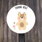 Thank You Stickers | Business Thank You Stickers, Party Favor Stickers | 2" Circle Stickers | Set of 12