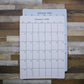 Large Monthly Calendar Stickers