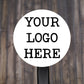 Custom Stickers 2" Round Labels On A Roll | Print Your Logo, Design, or Any Text | Personalized Round Stickers | Custom Business Labels