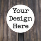 Custom Stickers 2" Round Labels On A Roll | Print Your Logo, Design, or Any Text | Personalized Round Stickers | Custom Business Labels