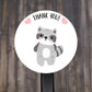 Thank You Stickers | Business Thank You Stickers, Party Favor Stickers | 2" Circle Stickers | Set of 12