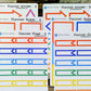 Flags, Boxes, and Arrows Planner Kit | Planner and Journal Stickers | Decoration Stickers | Matte Finish | Kit 1