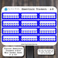 Planner Essentials Trackers Mini Sticker Sheet | Habit Tracker Stickers | Matte Finish | Style A Multiple Colors Available