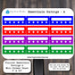 Planner Essentials Ratings Mini Sticker Sheet | Star Rating Stickers | Review Stickers  | Matte Finish | Style A Multiple Colors Available