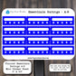 Planner Essentials Ratings Mini Sticker Sheet | Star Rating Stickers | Review Stickers  | Matte Finish | Style A Multiple Colors Available