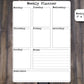 Large Weekly Planner Stickers