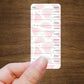 Reading Tracker List Stickers with Ratings for Planners, Journals, and Habit Trackers | Book List Stickers | Die Cut, Matte Finish