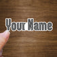 Custom Name Sticker