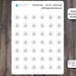 Round Ladybug Checklist Stickers for Planners, Journals, and Notebooks | Reminders, Goals, To  Do, Intentions List