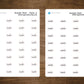 Snacks Text Stickers  | Meal Planning Stickers for Planners, Journals, and Notebooks | Mini Scripts
