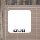 Blank Note Mini Stickers with Pandas | For Planners and Journals | 12 Note Stickers, Die Cut, Matte Finish