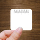 Minimalist Blank Note Mini Stickers | Important List for Planners and Journals | 12 Note Stickers | Light Bulb Design