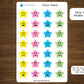 Silly Stars Sticker Sheet