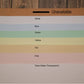 Workout Text Stickers for Planners, Journals, and Notebooks | Mini Scripts