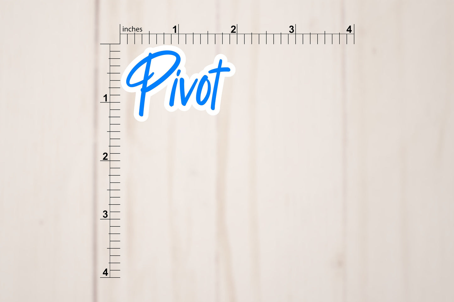 Pivot Text Sticker