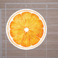 Orange Round Stickers, Envelope Seals, Gift Wrap Stickers,  2" Circle Stickers