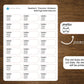 Baseball Practice Stickers, Softball Practice Stickers for Planners, Journals, and Notebooks | Kiss Cut, Matte Finish
