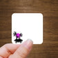 Palm Trees Note Mini Stickers | For Planners and Journals  | Note Stickers, Die Cut, Matte Finish | 12 per Sheet