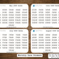 Date Stickers With Year