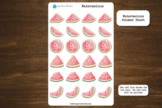 Watermelons Sticker Sheet