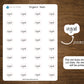 Urgent Text Stickers for Planners, Journals, and Notebooks | Mini Scripts