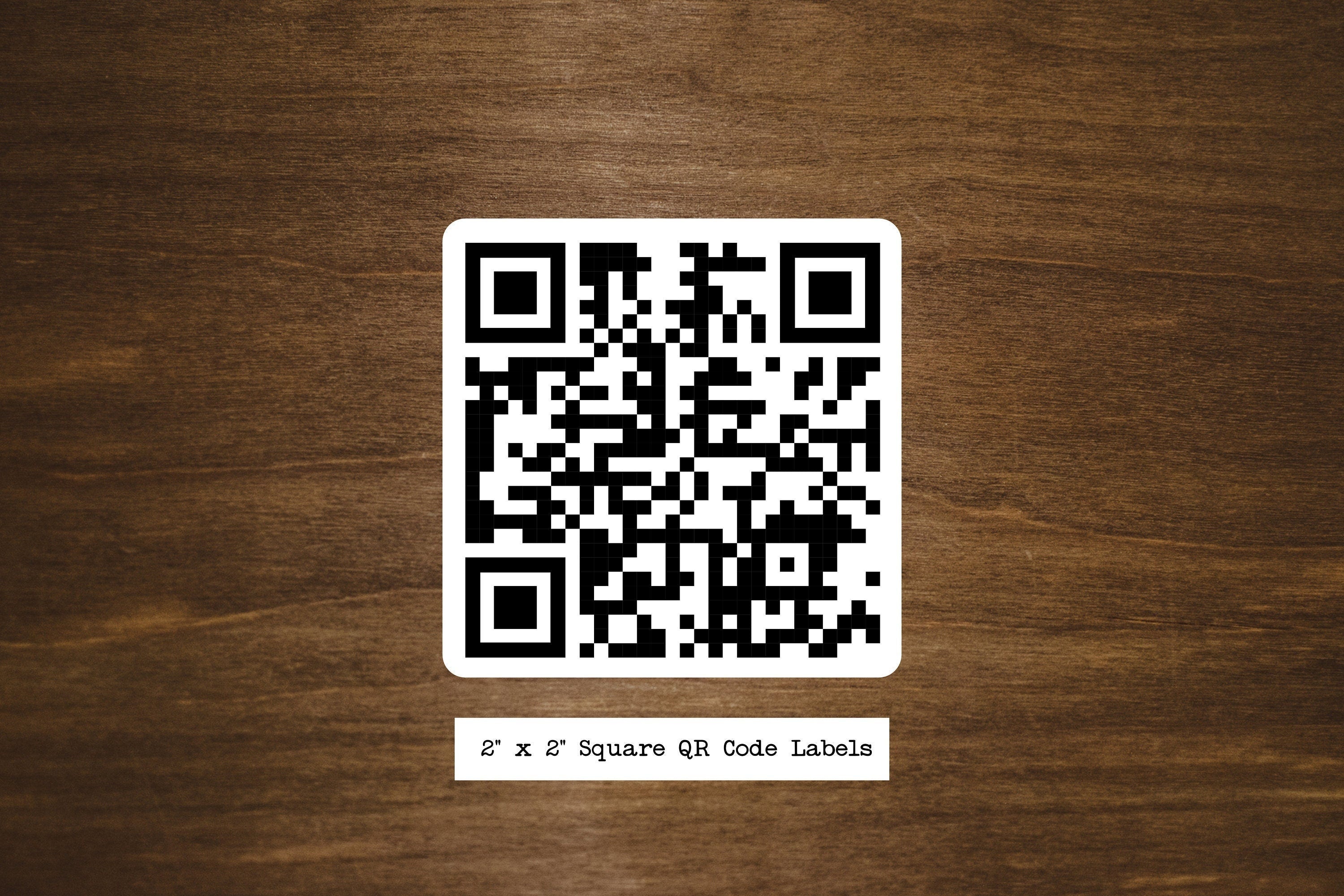 QR Code Custom Stickers | 2