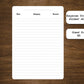 Expense Tracker Sticker  |  Finance Tracker Stickers For Planners and Journals  |  Die Cut, Matte Finish, B5 (6.9" x 9.8")
