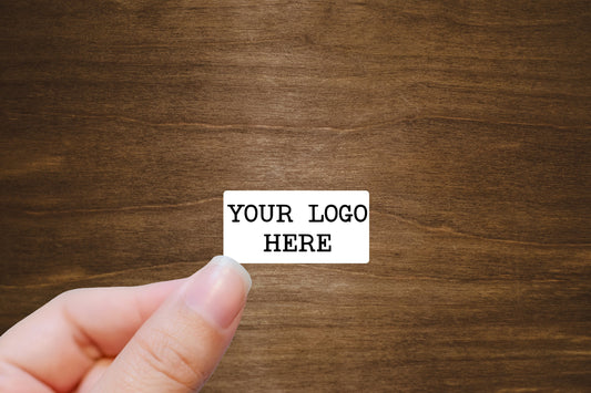 Small Custom Sticker Labels | Print Your Logo, Design, or Any Text | 2" x 1" Stickers | Personalized Stickers | Custom Labels On A Roll
