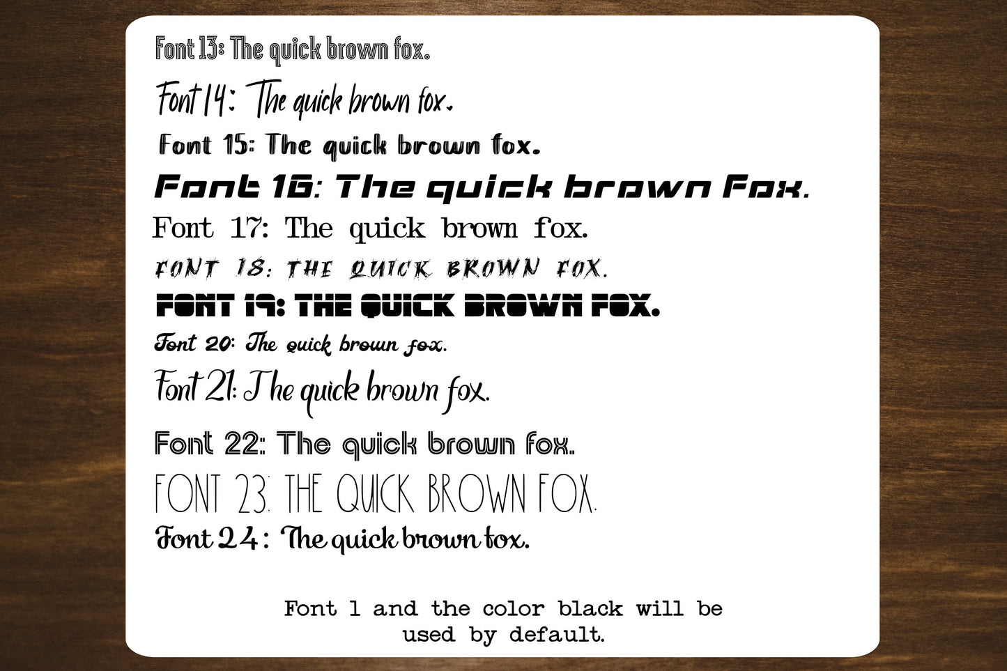 Custom Text and QR Code Vinyl Sticker