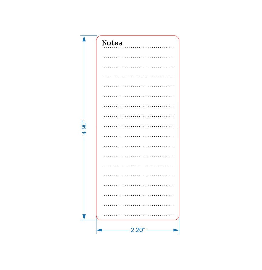 Notes Sticker Sheet