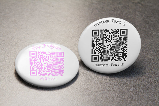 QR Code Custom Buttons